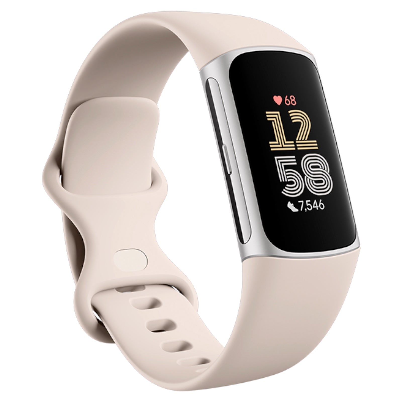 Fitbit Charge 5 bandje RVS - Zwart Fitbit Charge 5 bandje RVS - Zwart