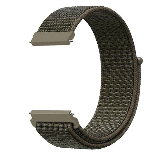 army-green-coros-pace-pro-watch-straps-nz-nylon-sports-loop-watch-bands-aus
