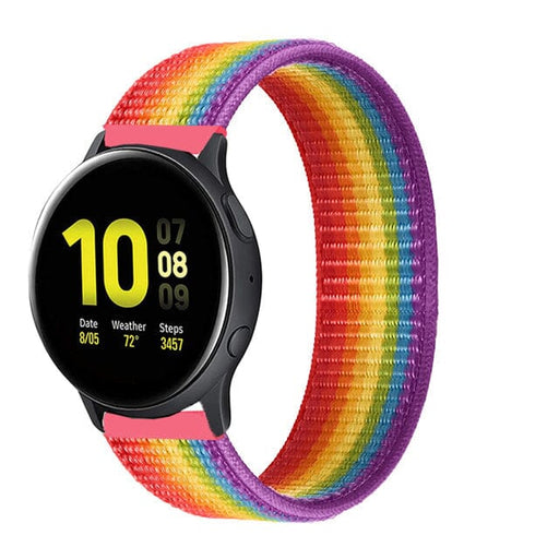 rainbow-coros-nomad-watch-straps-nz-nylon-sports-loop-watch-bands-aus