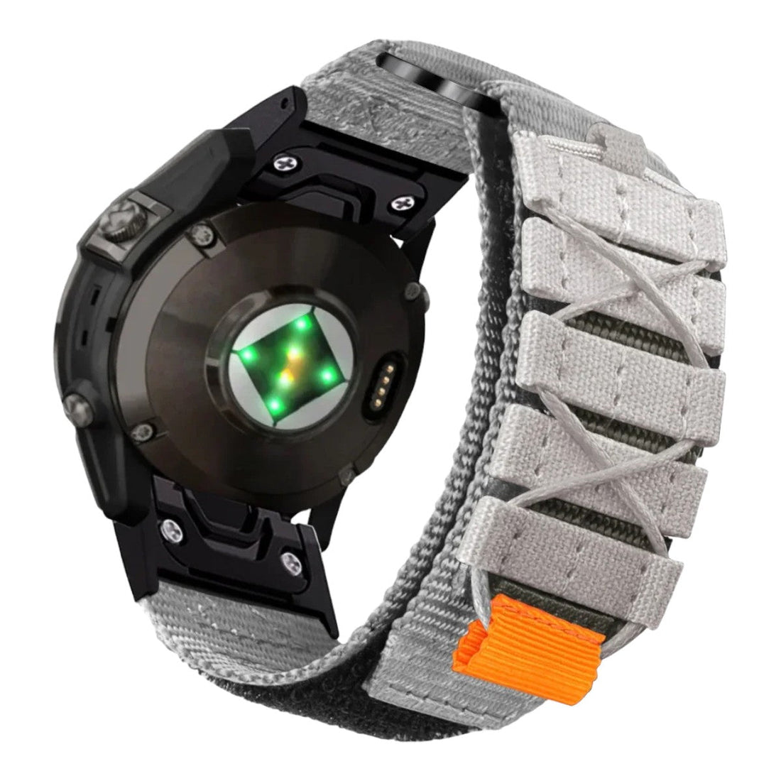 grey-garmin-quatix-8-(51mm)-watch-straps-nz-nylon-sport-watch-bands-aus