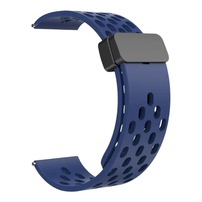 navy-blue-magnetic-sports-garmin-fenix-8-(51mm)-watch-straps-nz-magnetic-sports-watch-bands-aus