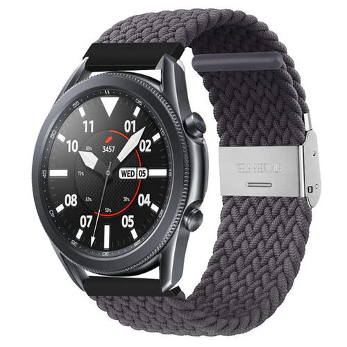 dark-grey-garmin-vivoactive-3-watch-straps-nz-nylon-braided-loop-watch-bands-aus
