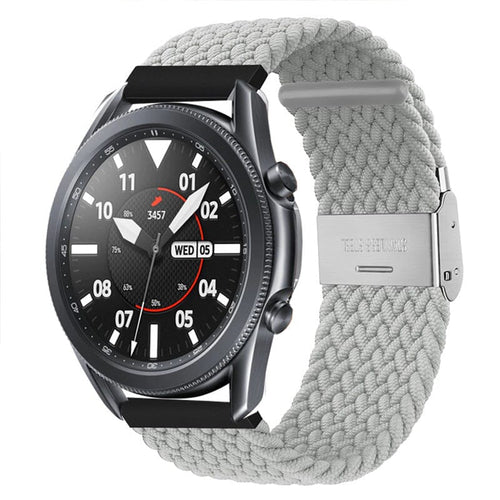 light-grey-garmin-forerunner-570-(42mm)-watch-straps-nz-nylon-braided-loop-watch-bands-aus