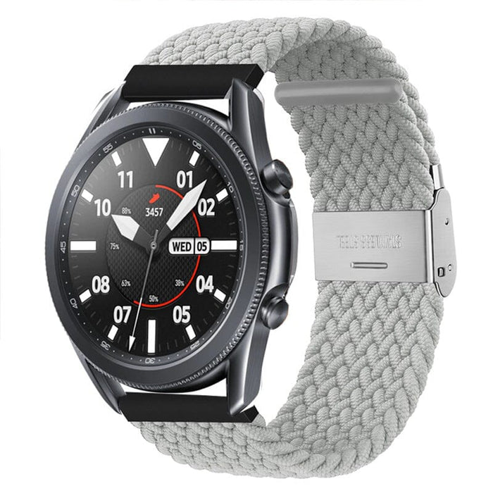 light-grey-garmin-fenix-6x-watch-straps-nz-nylon-braided-loop-watch-bands-aus