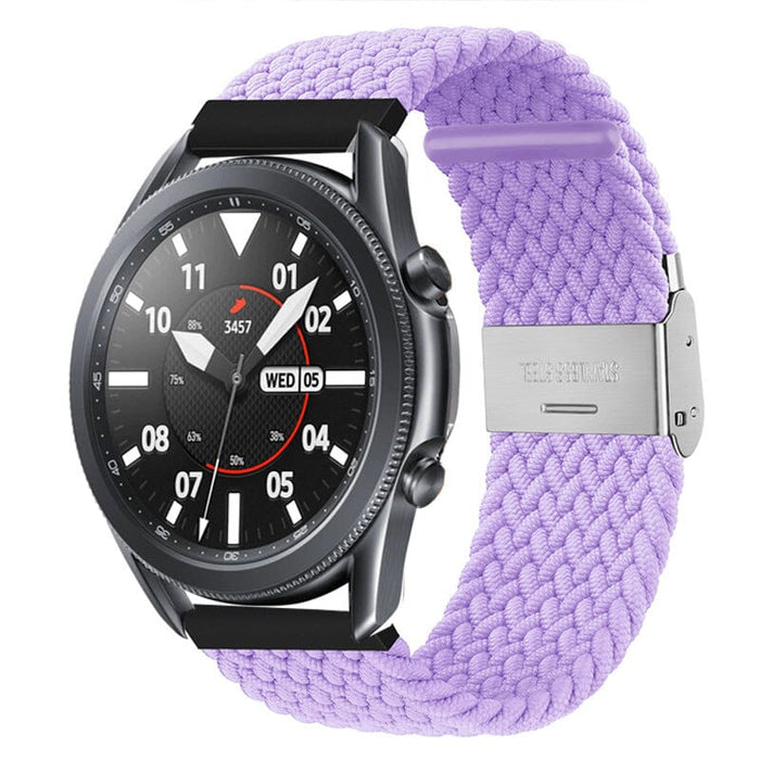 purple-xiaomi-amazfit-smart-watch,-smart-watch-2-watch-straps-nz-nylon-braided-loop-watch-bands-aus