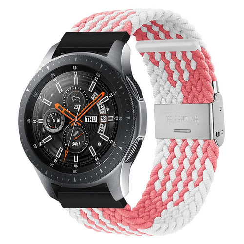 pink-white-xiaomi-amazfit-smart-watch,-smart-watch-2-watch-straps-nz-nylon-braided-loop-watch-bands-aus