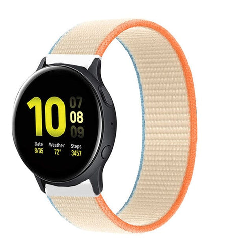 cream-xiaomi-amazfit-smart-watch,-smart-watch-2-watch-straps-nz-nylon-sports-loop-watch-bands-aus