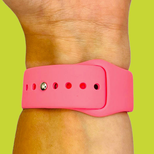 pink-xiaomi-amazfit-gtr-47mm-watch-straps-nz-silicone-button-watch-bands-aus