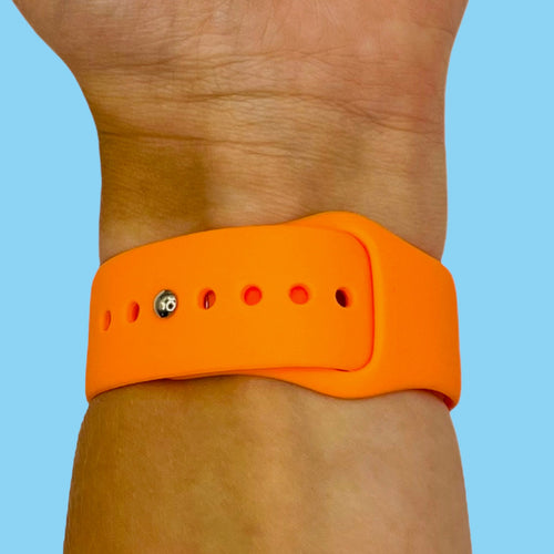 orange-xiaomi-amazfit-smart-watch,-smart-watch-2-watch-straps-nz-silicone-button-watch-bands-aus