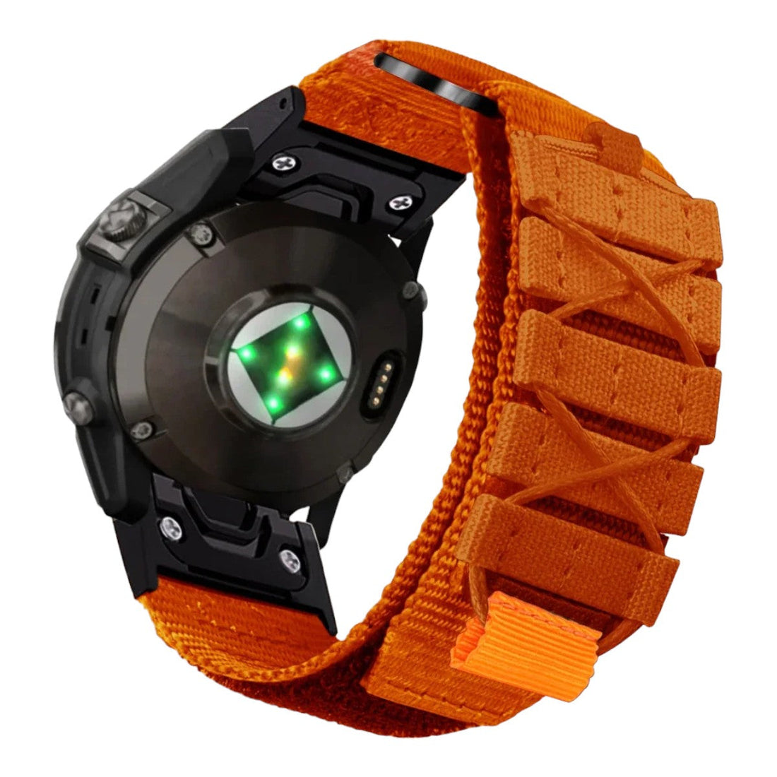 orange-garmin-instinct-3-(45mm)-watch-straps-nz-nylon-sport-watch-bands-aus