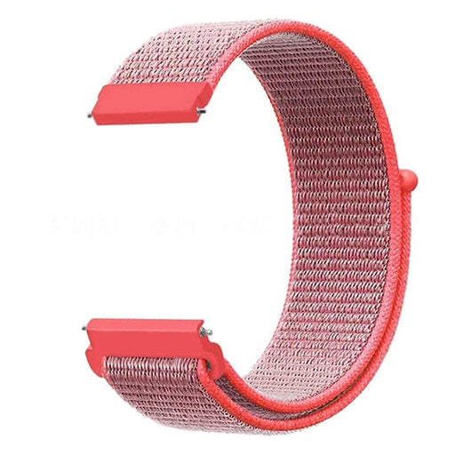 red-garmin-forerunner-955-watch-straps-nz-nylon-sports-loop-watch-bands-aus-995503