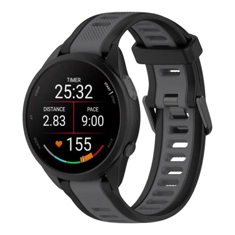 black-grey-amazfit-t-rex-3-watch-straps-nz-dual-colour-silicone-watch-bands-aus-996626