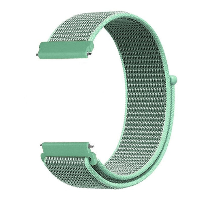 teal-xiaomi-amazfit-smart-watch,-smart-watch-2-watch-straps-nz-nylon-sports-loop-watch-bands-aus