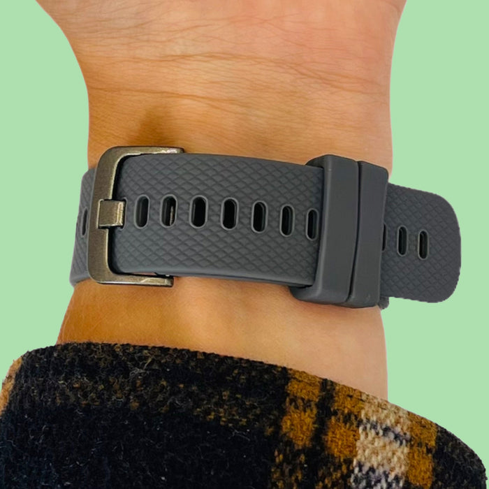 grey-samsung-galaxy-watch-3-(45mm)-watch-straps-nz-silicone-watch-bands-aus