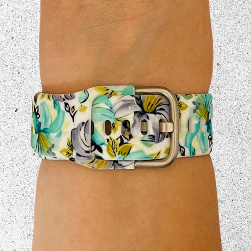 flowers-white-garmin-fenix-6x-watch-straps-nz-pattern-straps-watch-bands-aus