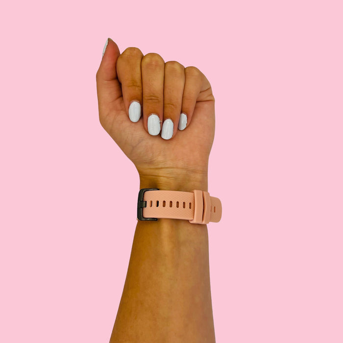 pink-garmin-forerunner-165-watch-straps-nz-silicone-watch-bands-aus