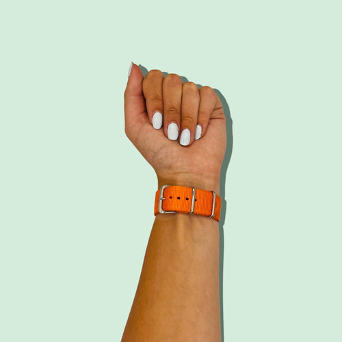 orange-xiaomi-amazfit-smart-watch,-smart-watch-2-watch-straps-nz-nato-nylon-watch-bands-aus