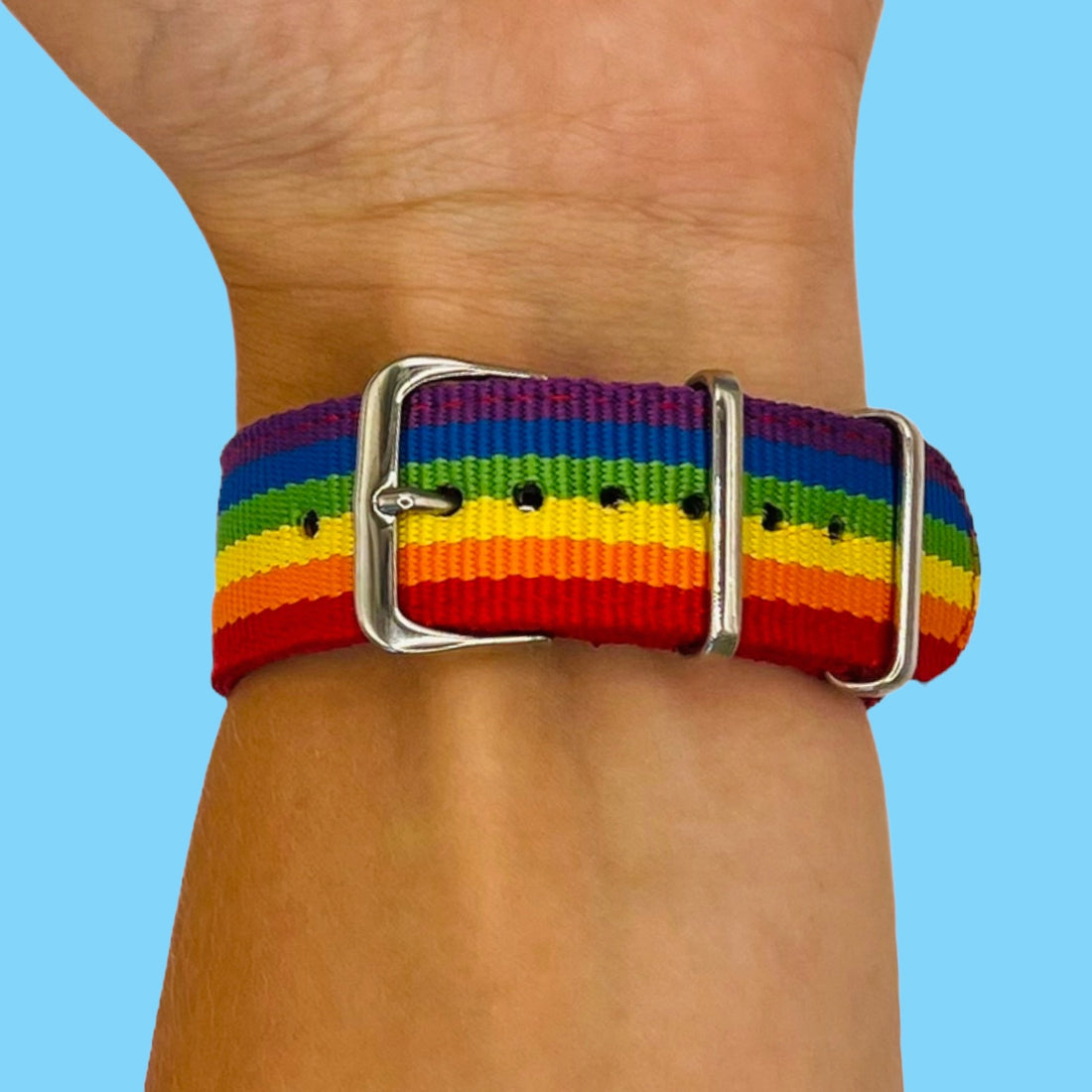 rainbow-garmin-venu-x1-watch-straps-nz-nato-nylon-watch-bands-aus