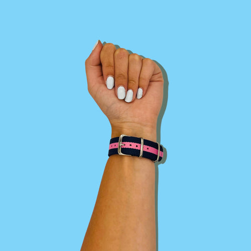 blue-pink-garmin-forerunner-165-watch-straps-nz-nato-nylon-watch-bands-aus