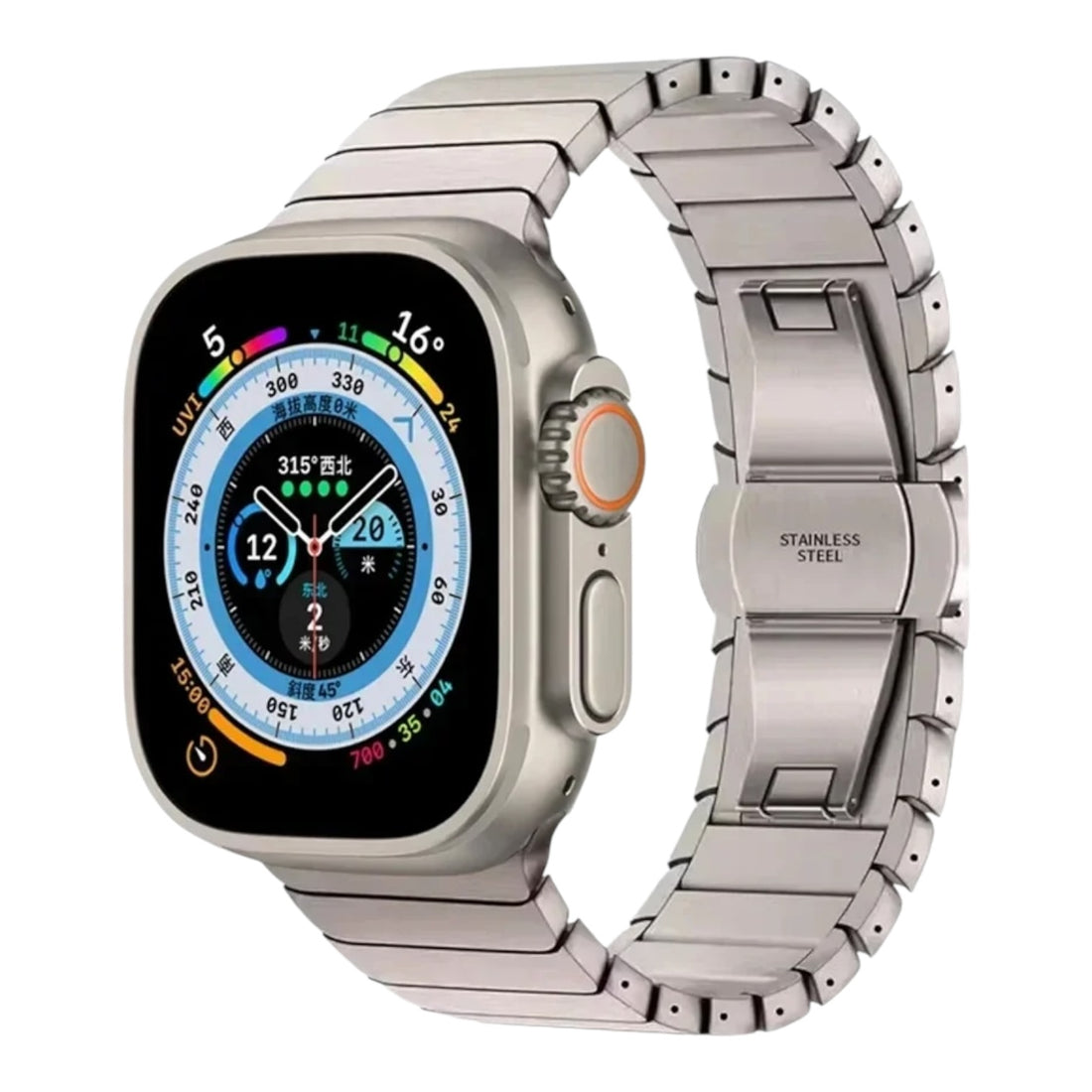 Apple-Watch-Ultra-Titanium-Link-Watch-Straps-Metal-Link-Watch-Bands-Titanium