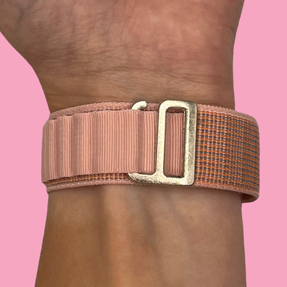 pink-huawei-watch-gt-5-pro-42mm-watch-straps-nz-alpine-loop-watch-bands-aus