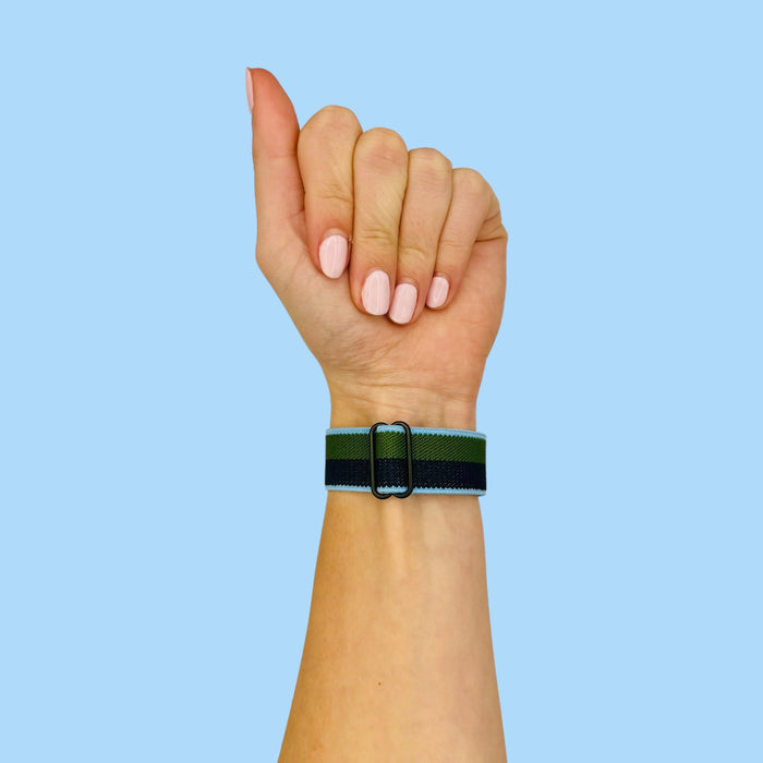 blue-green-stripe-samsung-galaxy-watch-4-(40-44mm)-watch-straps-nz-braided-loop-flex-watch-bands-aus