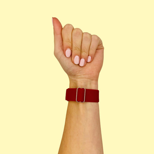 red-fossil-women's-gen-4-q-venture-hr-watch-straps-nz-braided-loop-flex-watch-bands-aus