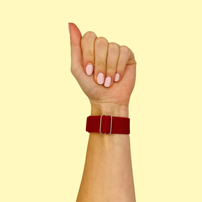 red-fossil-women's-gen-4-q-venture-hr-watch-straps-nz-braided-loop-flex-watch-bands-aus