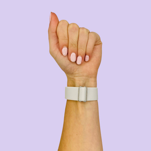 white-coros-apex-4-(42mm)-watch-straps-nz-braided-loop-flex-watch-bands-aus