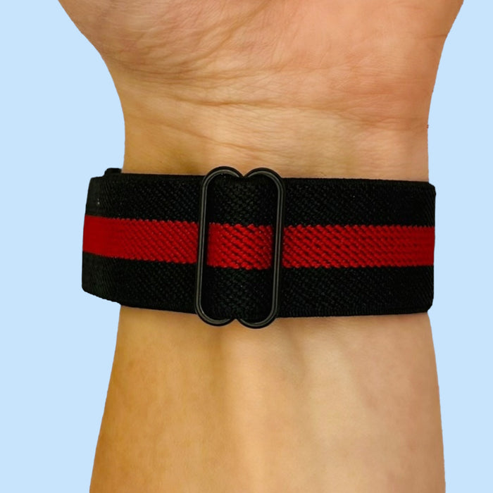 black-red-stripe-fossil-gen-6-watch-straps-nz-braided-loop-flex-watch-bands-aus
