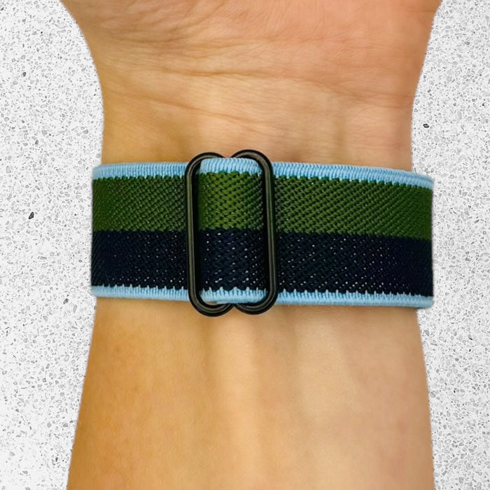 blue-green-stripe-nokia-steel-hr-(40mm)-watch-straps-nz-braided-loop-flex-watch-bands-aus