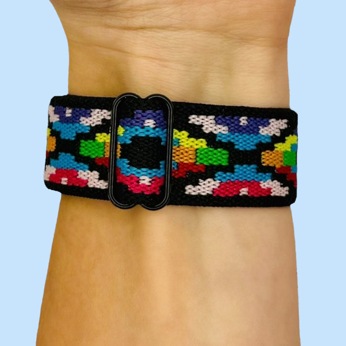 bohemian-colour-fossil-women's-gen-4-q-venture-hr-watch-straps-nz-braided-loop-flex-watch-bands-aus