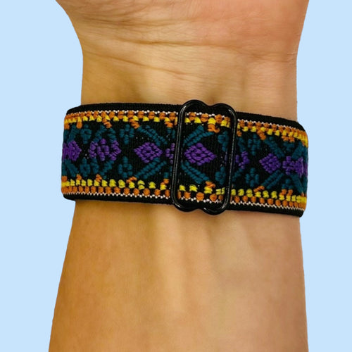 bohemian-purple-garmin-forerunner-945-watch-straps-nz-braided-loop-flex-watch-bands-aus