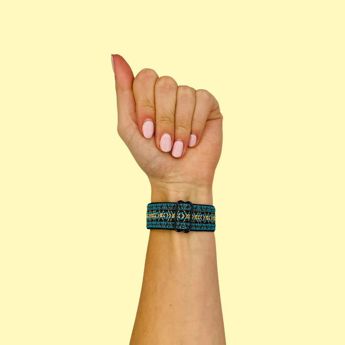 bohemian-teal-garmin-instinct-e-(45mm)-watch-straps-nz-braided-loop-flex-watch-bands-aus