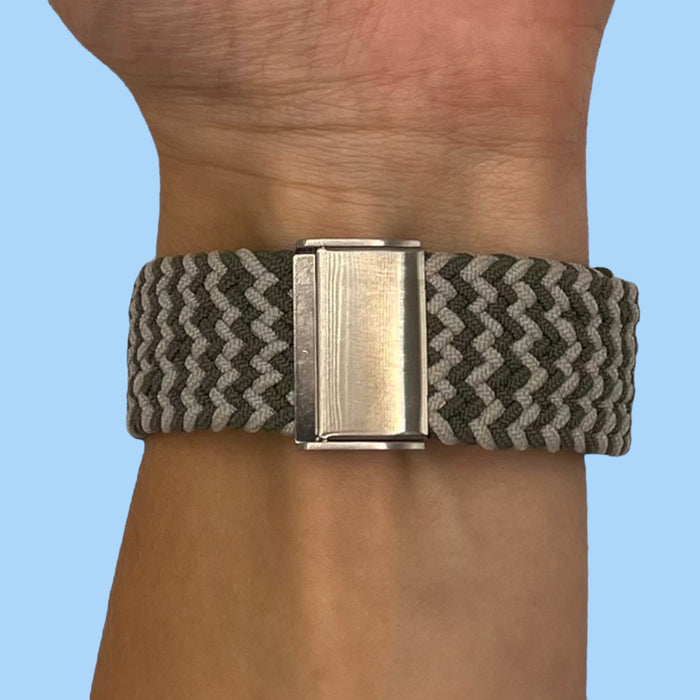green-white-zig-polar-grit-x2-pro-watch-straps-nz-nylon-braided-loop-watch-bands-aus