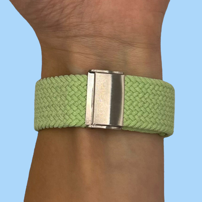 light-green-xiaomi-amazfit-smart-watch,-smart-watch-2-watch-straps-nz-nylon-braided-loop-watch-bands-aus