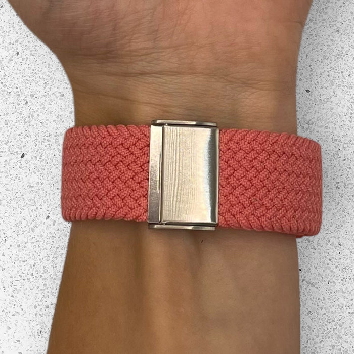 pink-xiaomi-amazfit-stratos,-stratos-2-watch-straps-nz-nylon-braided-loop-watch-bands-aus
