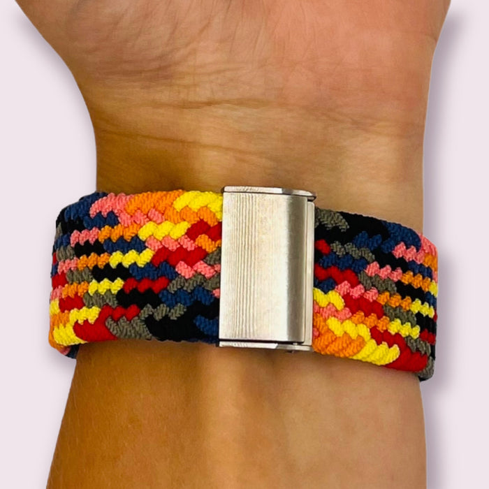 colourful-2-garmin-forerunner-165-watch-straps-nz-nylon-braided-loop-watch-bands-aus