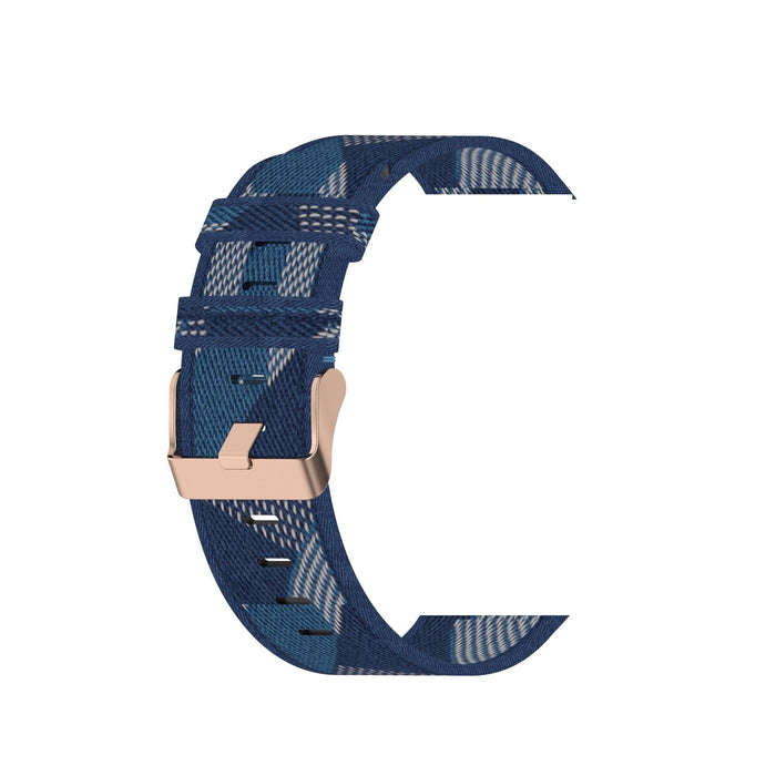 blue-pattern-garmin-forerunner-165-watch-straps-nz-canvas-watch-bands-aus