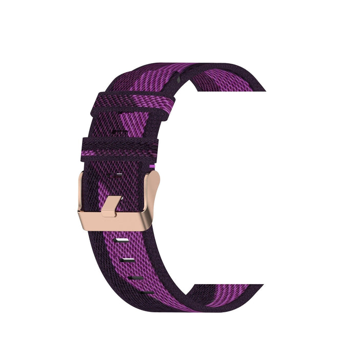 purple-pattern-xiaomi-gts-gts-2-range-watch-straps-nz-canvas-watch-bands-aus
