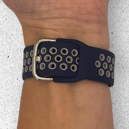 black-and-grey-garmin-forerunner-955-watch-straps-nz-silicone-sports-watch-bands-aus
