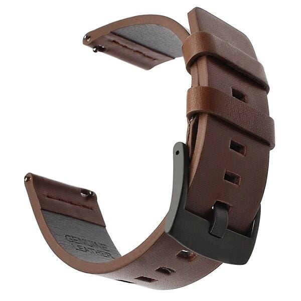 brown-black-buckle-garmin-forerunner-165-watch-straps-nz-leather-watch-bands-aus