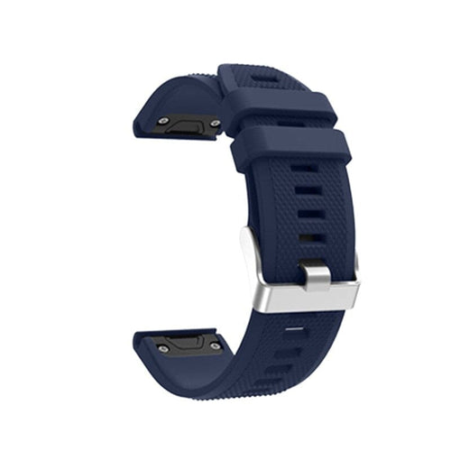 navy-blue-garmin-epix-(gen-2)-watch-straps-nz-silicone-watch-bands-aus