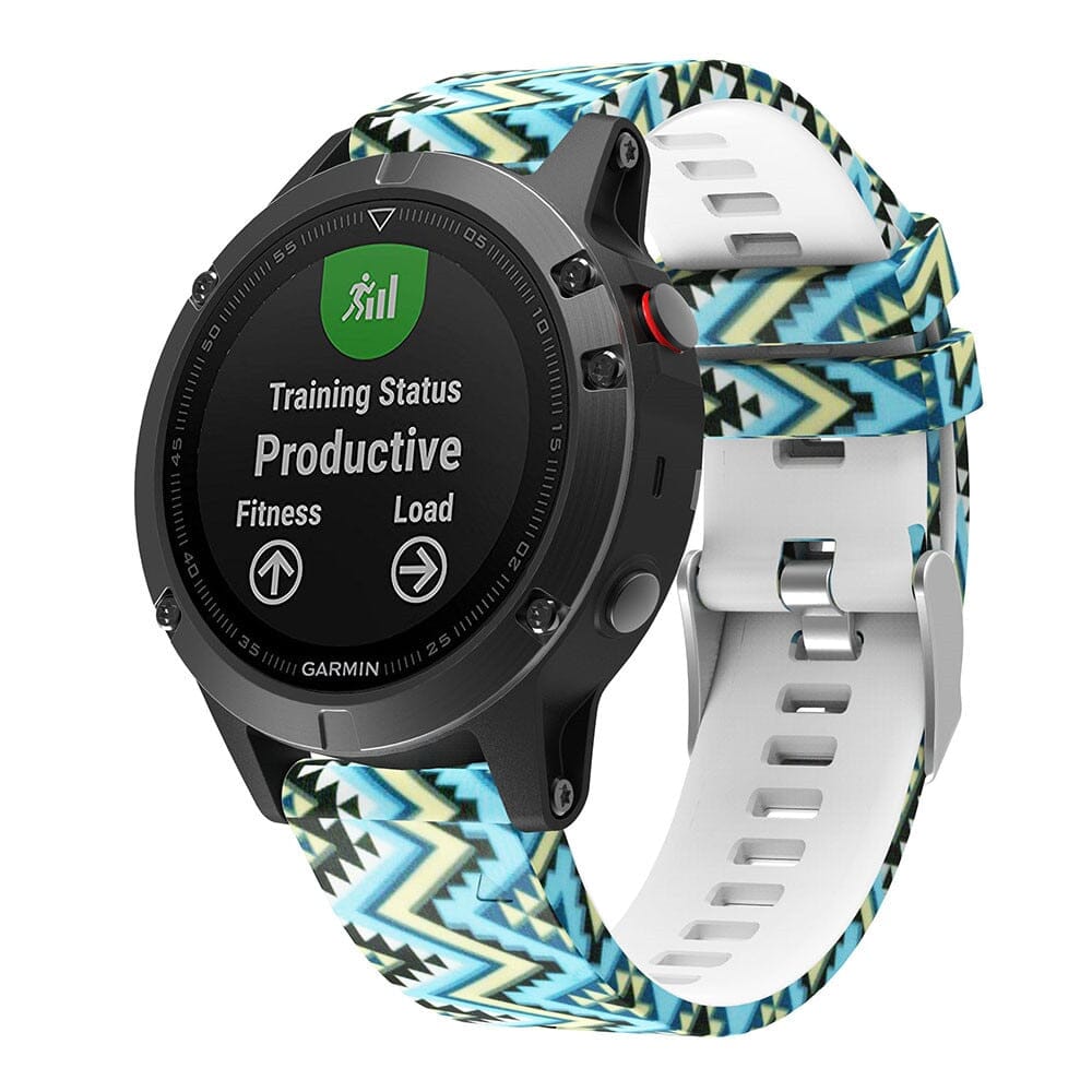 aztec-garmin-fenix-7-watch-straps-nz-pattern-silicone-watch-bands-aus-803314