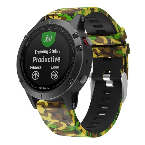 camo4-garmin-approach-s70-(47mm)-watch-straps-nz-pattern-silicone-watch-bands-aus
