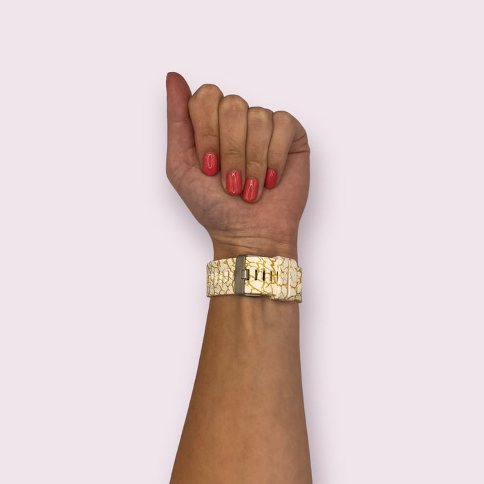 gold-marble-garmin-forerunner-945-watch-straps-nz-pattern-silicone-watch-bands-aus