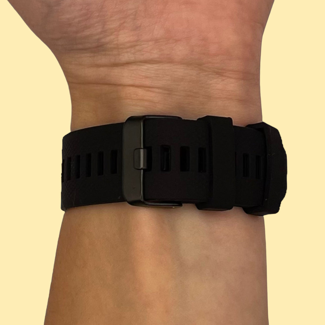 black-garmin-fenix-8-(47mm)-watch-straps-nz-silicone-watch-bands-aus