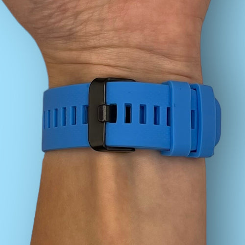 light-blue-garmin-epix-(gen-2)-watch-straps-nz-silicone-watch-bands-aus