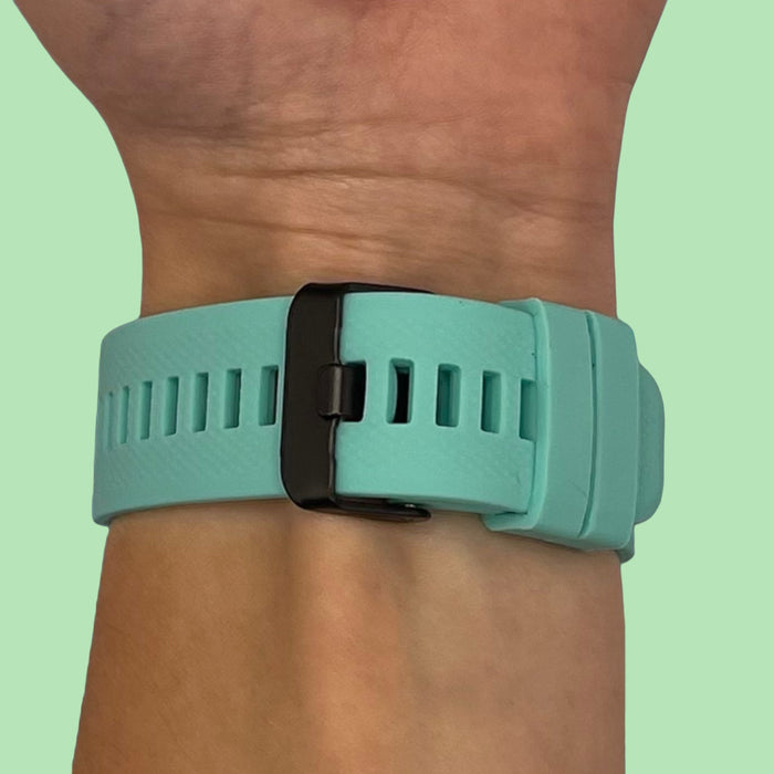 teal-garmin-instinct-e-(40mm)-watch-straps-nz-silicone-watch-bands-aus