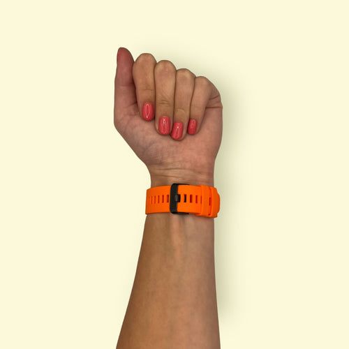 orange-garmin-epix-(gen-2)-watch-straps-nz-silicone-watch-bands-aus